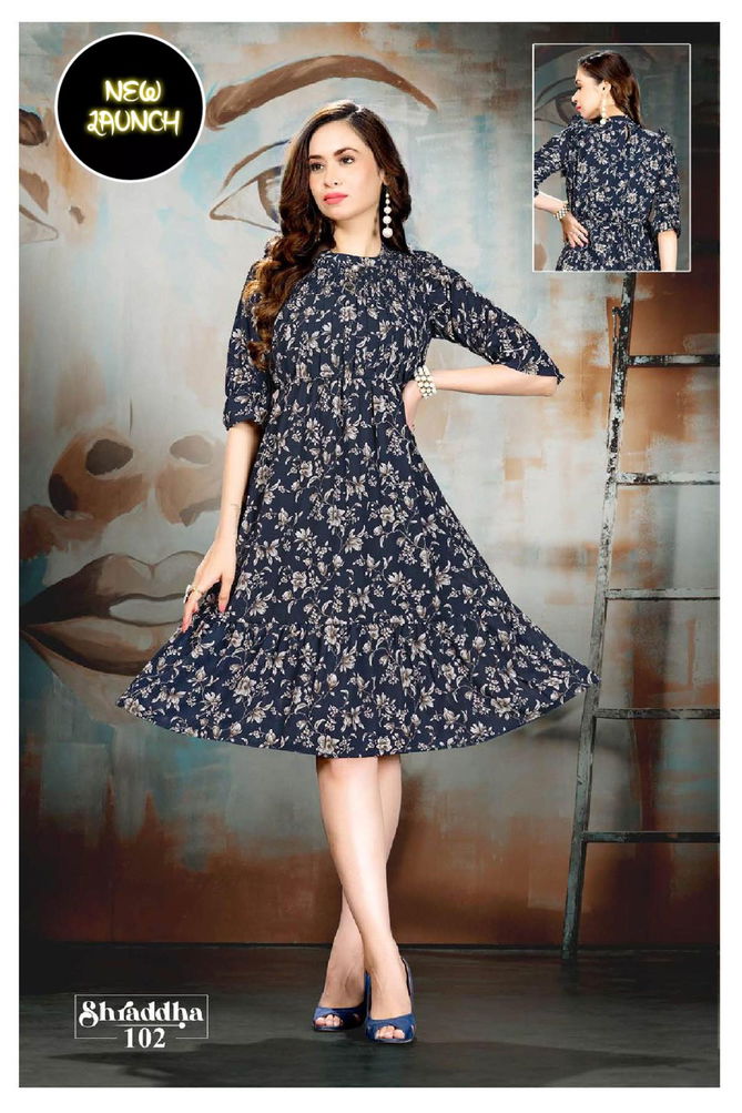 Shraddha Vol 1 Short Printed Kurtis Catalog